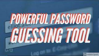 Powerful password guessing tool ft Mr Robot