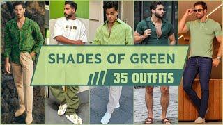 35 Ways to Style Green Colour In Summer 2024 | Men's Fashion