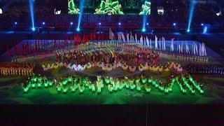 Stadion Utama Riau : Opening Ceremony PON XVIII 2012 Riau Indonesia (Zapin Melayu)