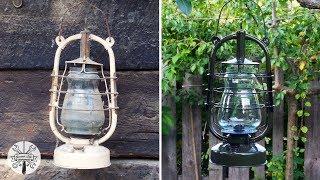 Лампа керосиновая ◃ ║ ▹  Kerosene lamp restoration