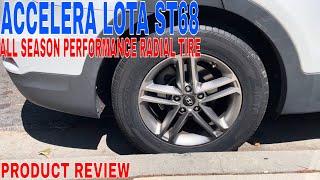   Accelera Iota ST68 All-Season Performance Radial Tire-225:60R17 225:60:17 225:60-17 