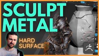 Sculpting Hard Surface Metal - Tips and Techniques