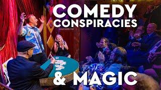 Conspiracy Magician Andy Deemer, Live Close-Up Magic at The Magic Castle