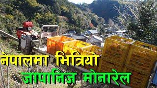 नेपालमा भित्रियो मोनोरेल || Monorail for Agriculture Transportation ||