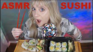 My FIRST Time Trying SUSHI | Mukbang & Life Update ASMR