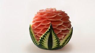 Watermelon Carved Model 3 By J Pereira Art Carving