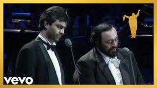 Luciano Pavarotti, Andrea Bocelli - Notte 'e piscatore (Official Live Performance Video)