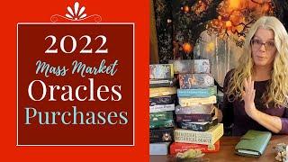 My 2022 Mass Market Oracle Deck Purchases My deck collection PT 3