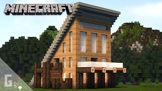 Easy Modern House Build Tutorial | Minecraft