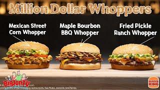 The Million Dollar Whoppers at Burger King