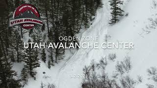 Natural Avalanches on North Ogden Divide    HD 1080p