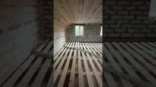 Эковата утепление мансарды #эковата #эковатамичуринск #мичуринск #дом