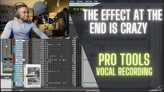 Fedarro recording "Stupid Cupid" Pro Tools Preset Vocal Template