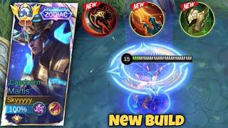 MARTIS NEW BUILD FOR NEW SEASON!!( Must try ) MLBB