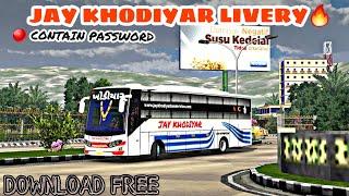 JAY KHODIYAR LIVERY / જય ખોડીયાર લિવરી / JAY KHODIYAR TRAVELS HD LIVERY / GUJARAT BUS LIVERY