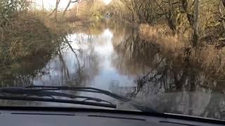 Driving through flood water uk Iveco daily