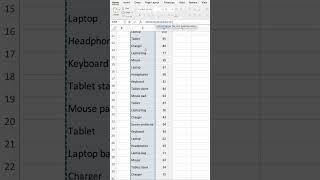 #Shorts | How to Count Unique Values in #Excel Using COUNTA and UNIQUE