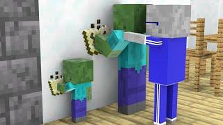 Naughty Baby Zombie - Minecraft Animation