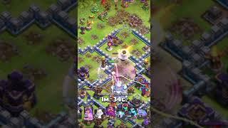 Queen attack Clash of clans Youtube shorts video #clasher #coco #th15easy3starwiththisarmy