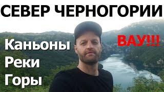 Северная природа Черногории | Река Тара, пивское озеро, каньоны Черногории | Путешествие на авто