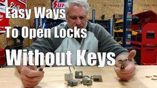 How To Break Any Padlock, Even a Master Lock, With Ease Absolutely Scary