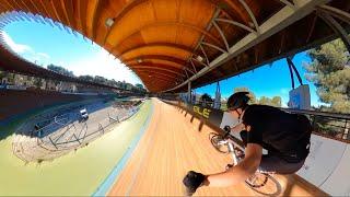 Track cycling day at Hyère's Vélodrome with Kevin Sireau