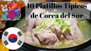 10 platillos tipicos de Corea | Comida tipica de Corea del Sur | Gastronomia Coreana