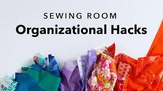 5 Clever Sewing Room Organization Ideas