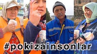 "Pokizainsonlar" aksiyasi Buxoro shahrida. Pokiza insonlarni qadrlaylik.