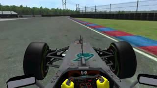 rFactor::F1 IMT 2012 Lewis Hamilton onboard Mercedes AMG