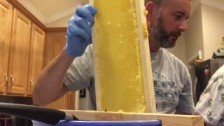 Honey extraction without an Extractor