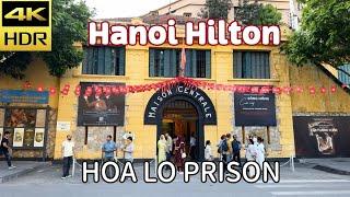 Hanoi Hilton: A Look Inside Hoa Lo Prison Museum - Vietnam Travel | 4K HDR - Captions