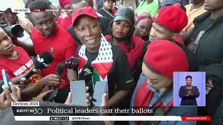 2024 Elections | EFF leader Julius Malema casts his vote