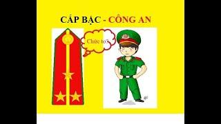 Cấp bậc hàm công an nhân dân