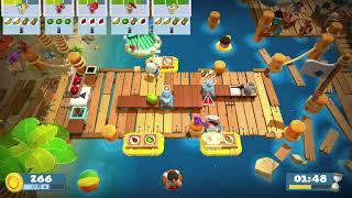 Overcooked! 2 | Surf 'n' Turf | Level 1-2 | 1 player (solo) | 4 stars