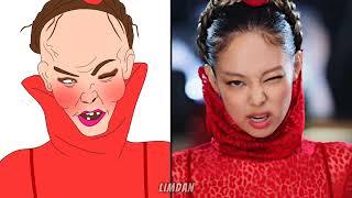 Blackpink Pink Venom -  Kpop Drawing Meme