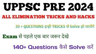 FINAL VIDEO OF TRICKS AND HACKS FOR UPPCS GS PRE 2024 || INCREASE YOUR SCORE