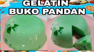 BUKO PANDAN JELLY || GELATIN RECIPE @dorenbacanikitchen9107