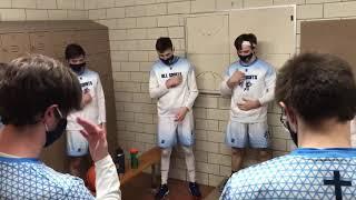 Good words and a prayer in All Saints’ pregame lockerroom