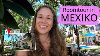 Roomtour in Mexiko  Unser Haus mit Pool am karibischen Meer