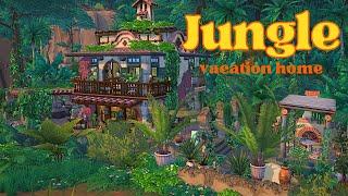 Jungle Vacation Home   The Sims4 Stopmotion BUILD ( Pack limited, No CC )