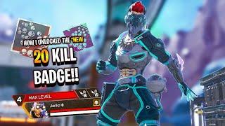 this is how I unlocked the *NEW 20 kill badge..