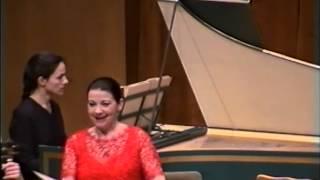 Regina Werner singt aus der Kantate  BWV 68 die Arie "Mein gläubiges Herze"