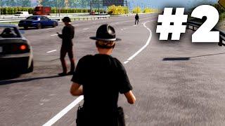 Police Simulator Patrol Officers HIGHWAY PATROL EXPANSION Walkthrough Part 2 - LONG FOOT CHASE