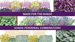 Landscape Design Ideas-Shade Perennial Combos