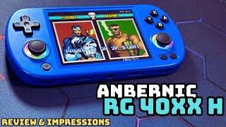 Anbernic RG40XX H Review & Impressions // It glows & comes in Blue