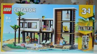 LEGO Creator 31153 Modern House Speed Build Review