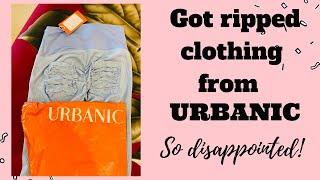 Urbanic sent Ripped clothing?  So disappointed ! Online shopping FAILS!  Urbanic #shorts