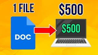 MAKE $500 DAILY With Google Docs! (Make Money Online 2024)