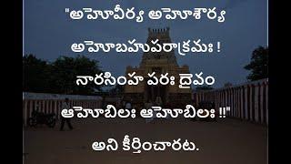 అహోబిలం శింగవేళ్ కుండ్రుం యొక్క పుట్టుపూర్వోత్తరాలు గురించి మీకు తెలుసా| | telugu stories| CMR 777 |